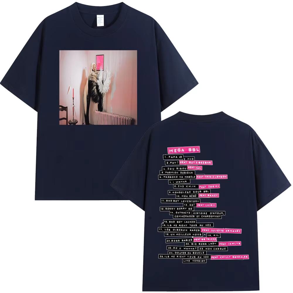 Rapper Theodora Mega Bbl Album Graphic Tshirt Men Women Hip Hop Fashion TShirts Male Casual Vintage Oversized Tshirt Streetwear