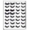 Natural Large Roll Chemical Fiber Fried Hair With Decals, False Eyelashes, Thick Simulated Eyelashes.