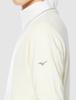 Golf Wear Sweater Knit Material 52JC9A20 White M [Mizuno] V-Neck Men's