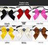 Korean Style Satin Bow Tie Collar Accessory for Hotel Staff