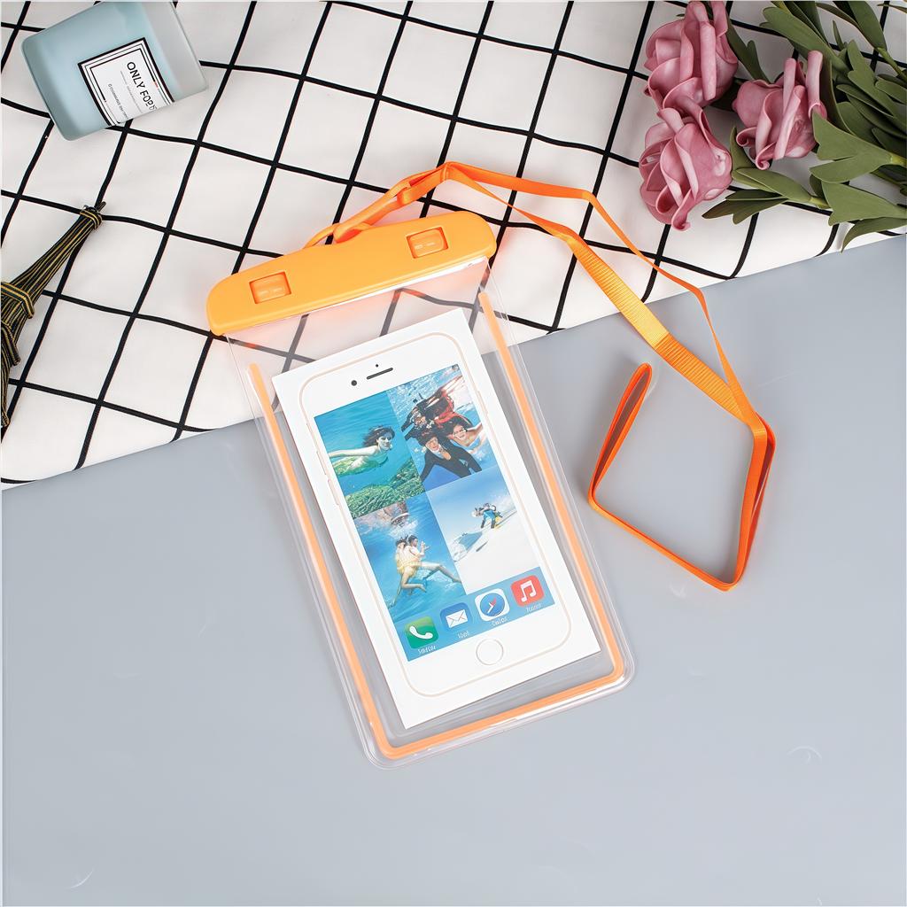 Waterproof Phone Pouch for iPhone Samsung Up To 6.8 Inch Swimming Beach Snow Underwater Protection Floating Dry Bag FU