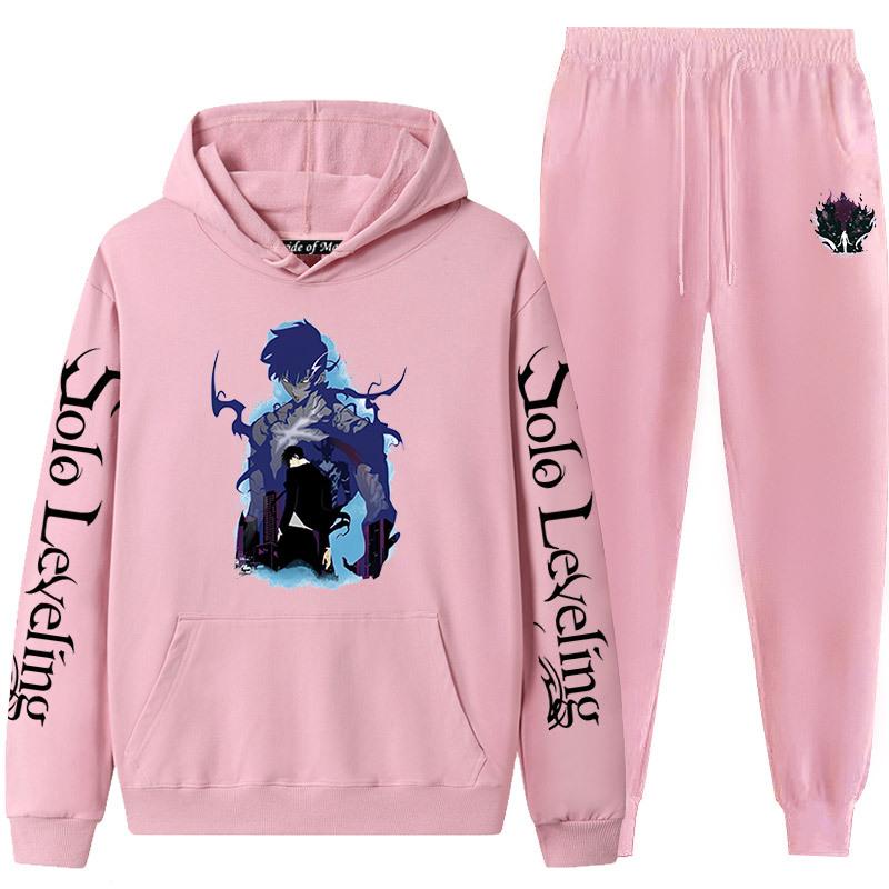 Vylepšil jsem si sólo levelingové mikiny, legíny a sady s kapucí pro páry v rámci mezinárodního partnerství.