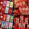 12/15Pcs Lucky Red Envelopes Chinese Style New Year Blessing Cash Gift Envelopes Horse Year 2026 Gold Foil Design