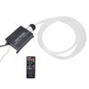 RGBW Fiber Optic Light with 40 Key Remote Control Star Ceiling Lamp Kit for KTV Bar Interior