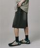 Beodeonteu Carpenter Denim Terry Sweat Bermuda Shorts [Black]