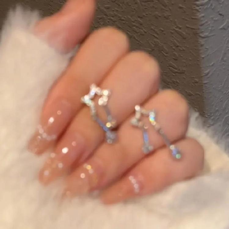 Adorable Star Ear Studs Perfect Ear Accessories Alloy Texture Women Pendiente Simple Earring Suitable for Everyday Wear