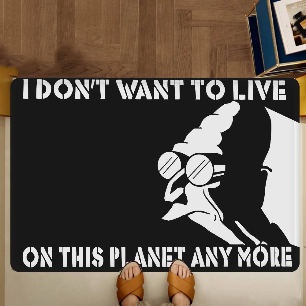 

Popular American Animation F-Futurama Kitchen Mat Cheaper Anti-slip Modern Living Room Balcony Printed Modern Home Decor 40x60cm