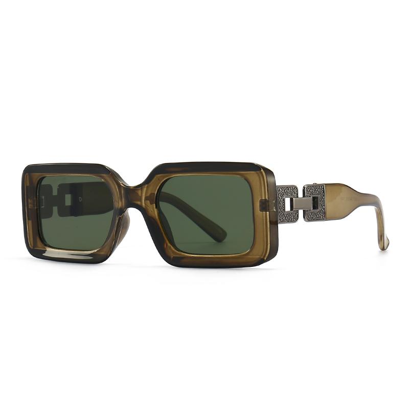 Trendy Cross-Border Narrow Jelly Color Capsule Sunglasses 007 Stylish UV Protection