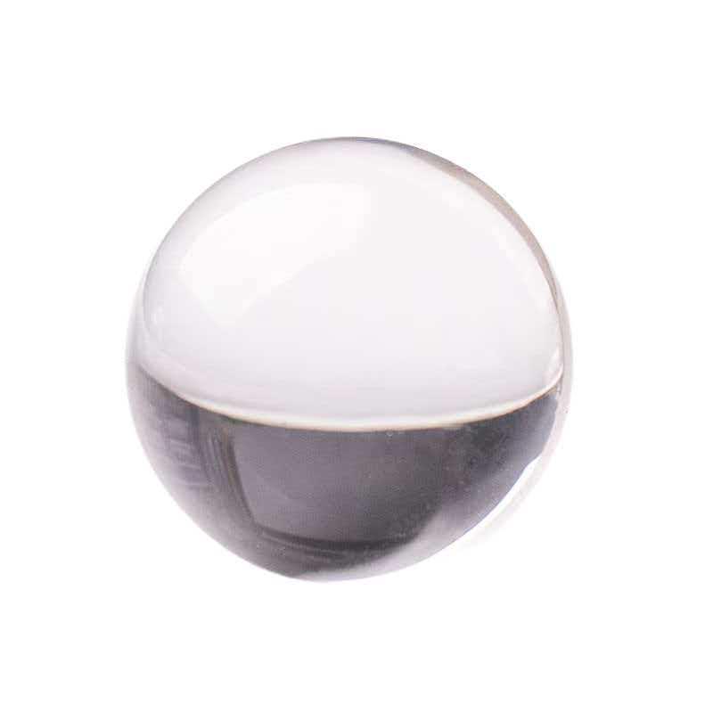 Natural White Crystal AA Beads: Single, Straight Hole, Bull Nose, Various Specs Available