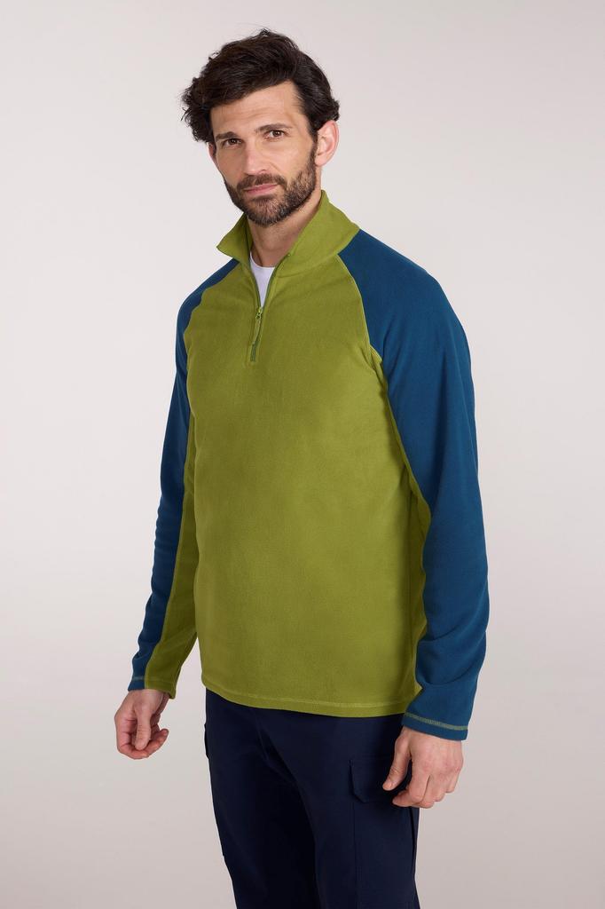 Mountain Warehouse Pánský fleecový top Ashbourne II Half Zip
