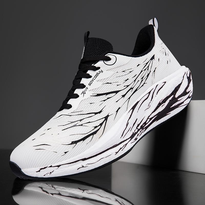 New Stylish Men Women Running Shoes Airy Mesh Athletic Shoes Non Slip Plush Comfort Athletic Tennis Sport Walking Jogging