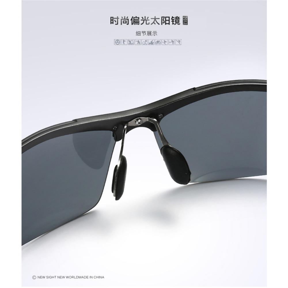 aoron Polarized Sunglasses Night Vision Aluminum Magnesium Cycling Glasses Glasses