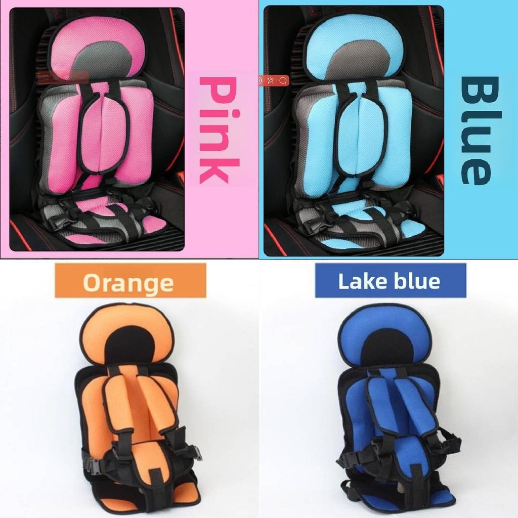 Baby Portable Booster Seat For Car Travel Kids Safety Chair Compact Lightweight