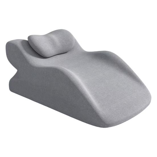 Yousheng Couples Pillow Wavy Wedge Pillow for Chest Back Relief Memory Foam Butt Cushion Ergonomic Posture Support Multi-Functional Bed Pillow
