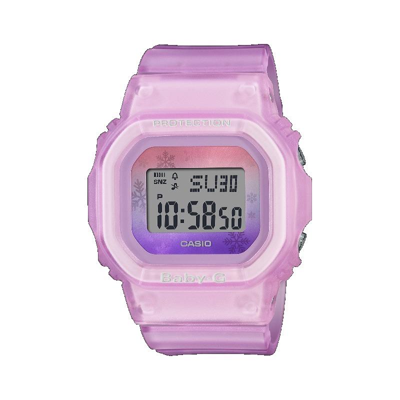 

Casio Baby-G Women s Resin 200M Water Resistant Shock Resistant Alarm Quartz Watch BGD-560WL-4 красный