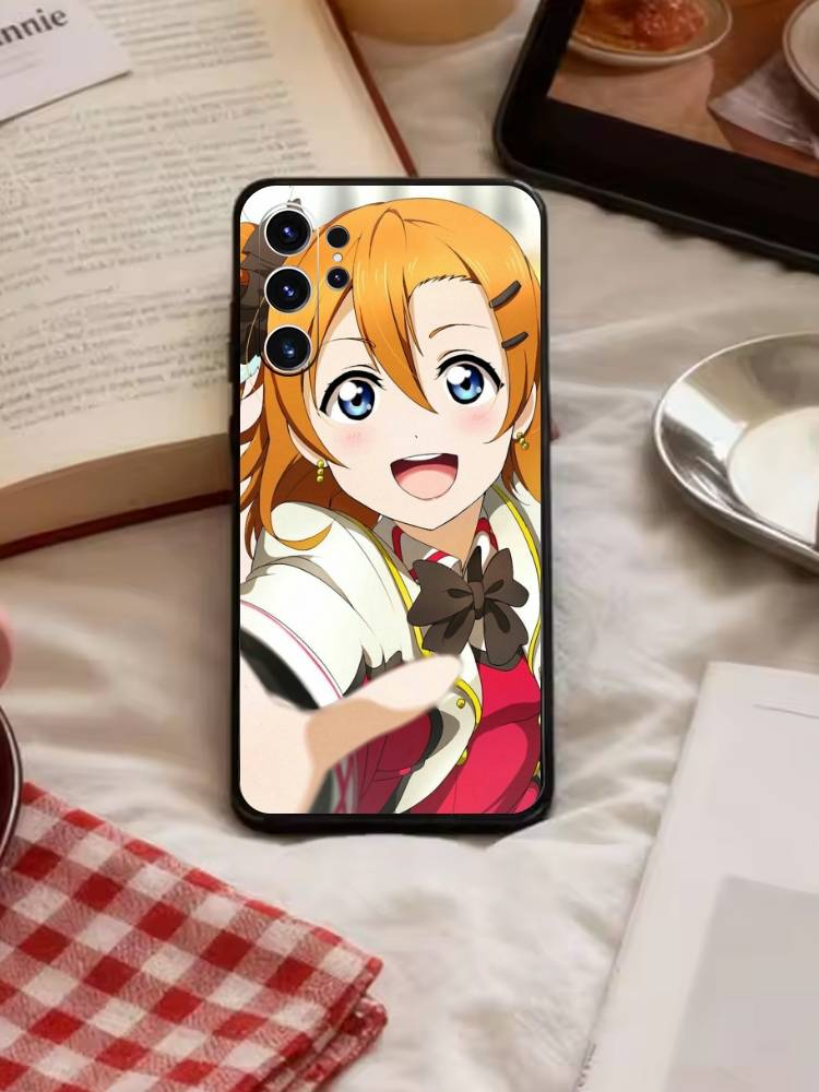 Kousaka Honoka-Love Live Handyhülle Für Samsung S26,S25,S24,S23,S22,S21,S20,Plus,Fe,Lite,Andere Schwarze Hülle