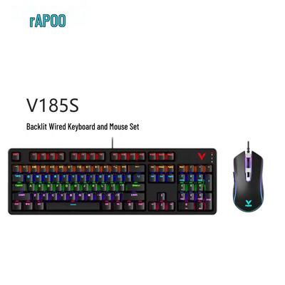 Rapoo V185S Wired Mechanical Keyboard and Mouse Set