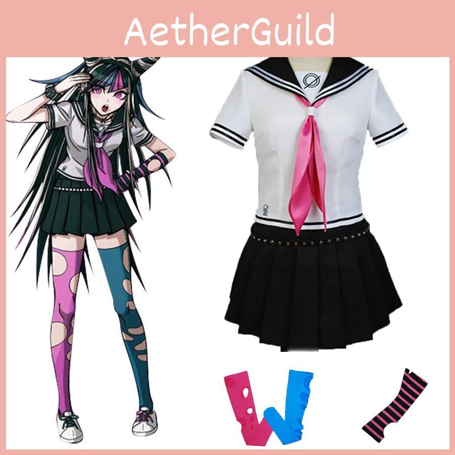 High-quality Danganronpa Ibuki Mioda Costume Uniform Suit Perfect For Halloween Parties