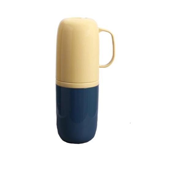 Travel Wash Cup Portable Convenient Plastic Lightweight Travel Toothbrush Cup Case for Trip