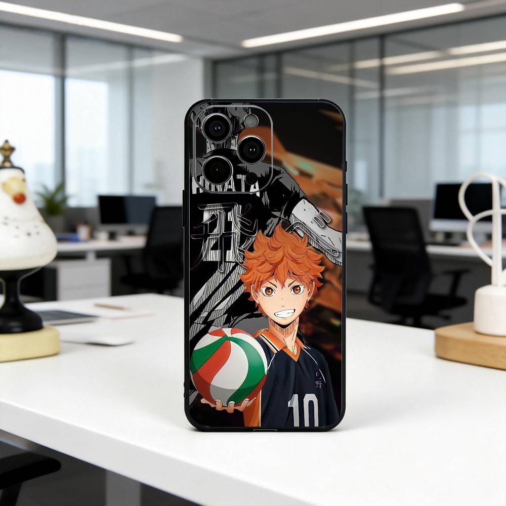 S-Shoyo H-Hinata JUNGE H-Haik-yu Handyhülle Silikon Weich Für IPhone 17 16 15 14 13 12 11 X XR Plus Pro Max Plus