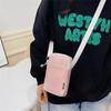 Canvas Phone Purse Crossbody Simple Cell Phone Purse Portable Mobile Phone Bag  for Phone Storage