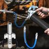 Fettmundstück mit flexiblem Verlängerungsschlauchadapter Fettpresse Schmiernippel für alle Arten von Fett