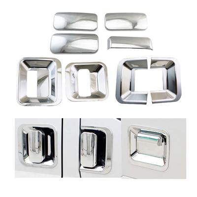 ABS Chrome Car Accessory Door Handle Bowl Covers Trim Paste Style For Ford Transit Tourneo MK6 MK7 2007 2008 2009 2010 2011 2013