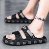 Fashion Flat Sandals Men Shoes EVA Slippers Garden Platform Sandals Man Summer Sandals New Male Sneakers Outdoor Flip Flops Home Clogs