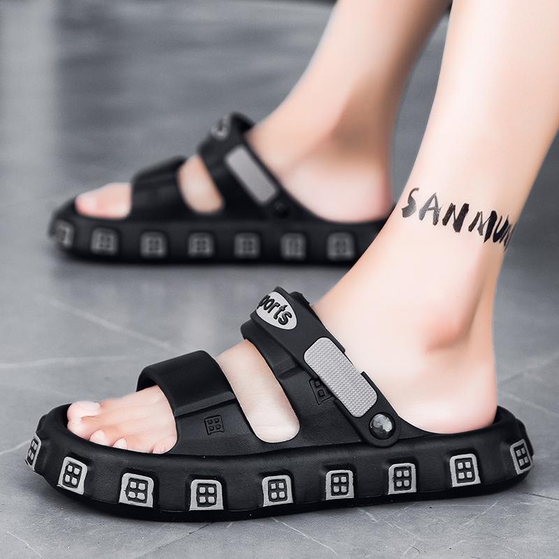 Fashion Flat Sandals Men Shoes EVA Slippers Garden Platform Sandals Man Summer Sandals New Male Sneakers Outdoor Flip Flops Home Clogs