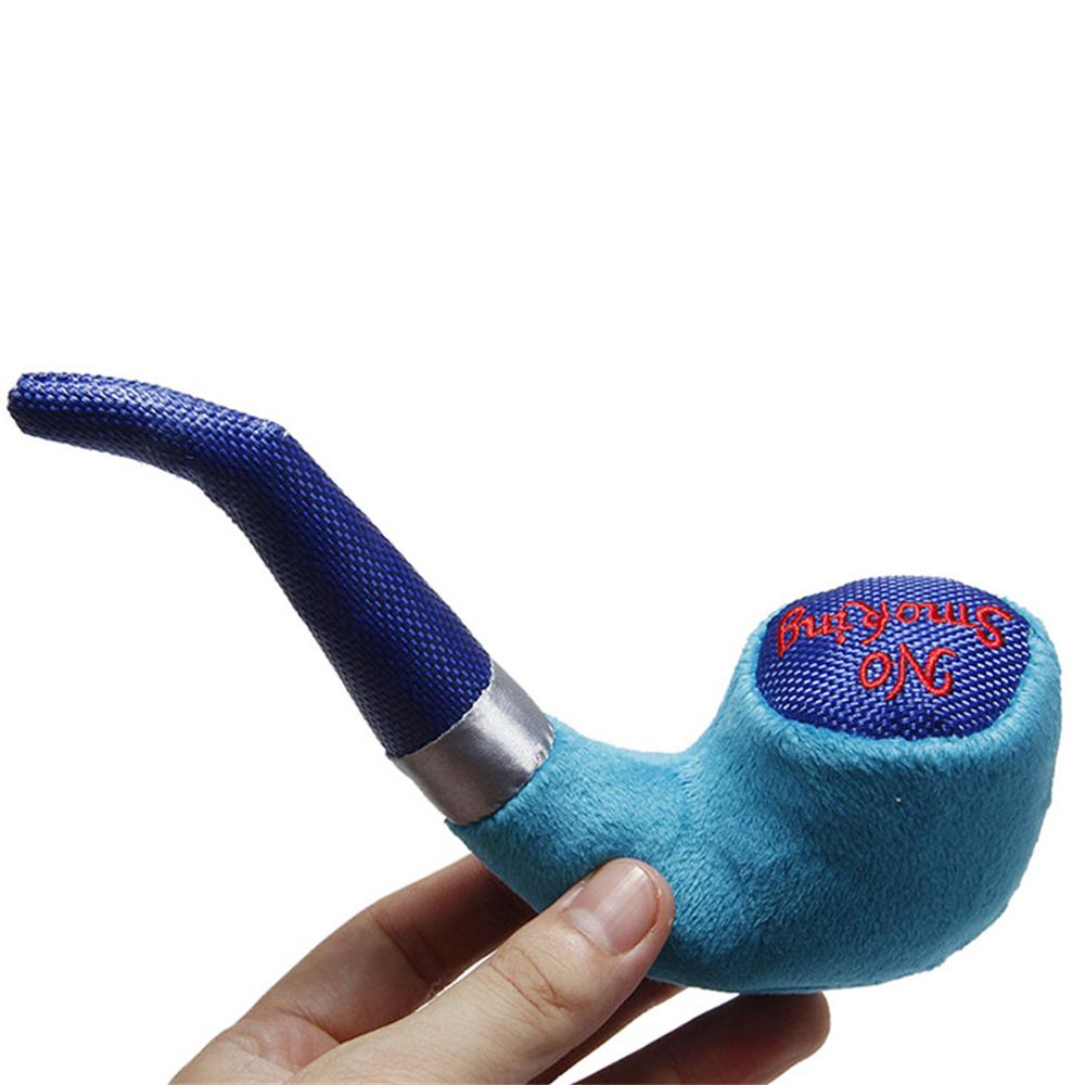 Plush Pipe Slippers Pet Stuffed Toys for Small Dogs Squeaky Puppy Dog Chew Toy Chihuahua Pug Clean Teeth Honden Speelgoed Pipe