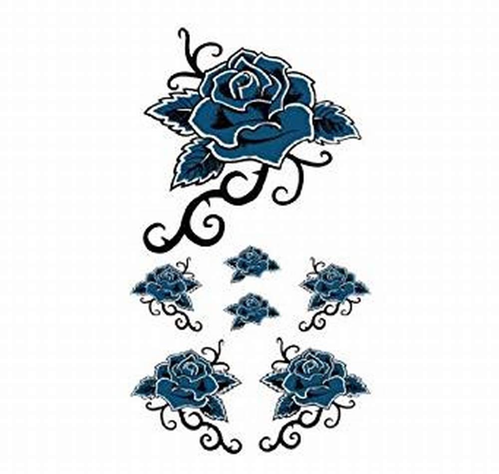 

Фестивальный макияж R224 Blue Rose Tribe x (17,5см 10см) синий