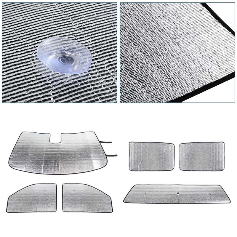 Car Windshield Sunshade Window Shade Foldable Sun Visor Cover Fit For Chevy Silverado For GMC-SIERRA 2014-2017 Car Interior Accessories