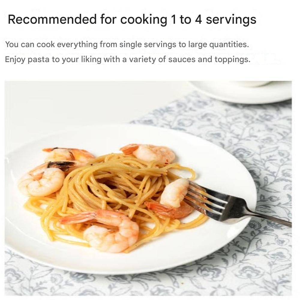 Japanese-made Microwave Pasta Boiling Maker