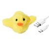 Automatisches Watschel-Enten-Spielzeug Vibrationssensor Entenform Katze Spielzeug USB-Laden Bissfest für Kätzchen Katze Selbstbewegend