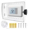 Thermostat Cover Lock Box with Combination Lock for Wall Mounted Thermostats to Secure and Protect from Damage