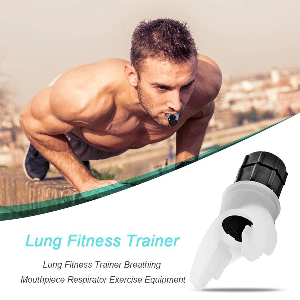 

Respiratory Healthy Care Lung Exercise Fitness Trainer Fitness Equipment Breathing Trainer чорний