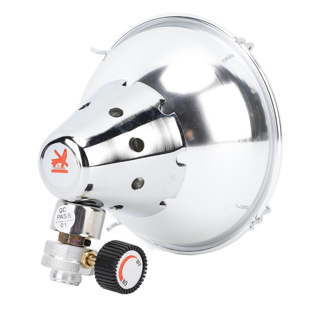 Portable Gas Heater Rapid Warming Adjustable Firepower Mini Gas Tank Heater for Camping Barbecue