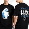 Heißer Verkauf Singer Rosalia Lux Tour 2026 Vintage T-Shirt Unisex Sommer Hip Hop Gothic T-Shirt Atmungsaktive Und Bequeme Kleidung