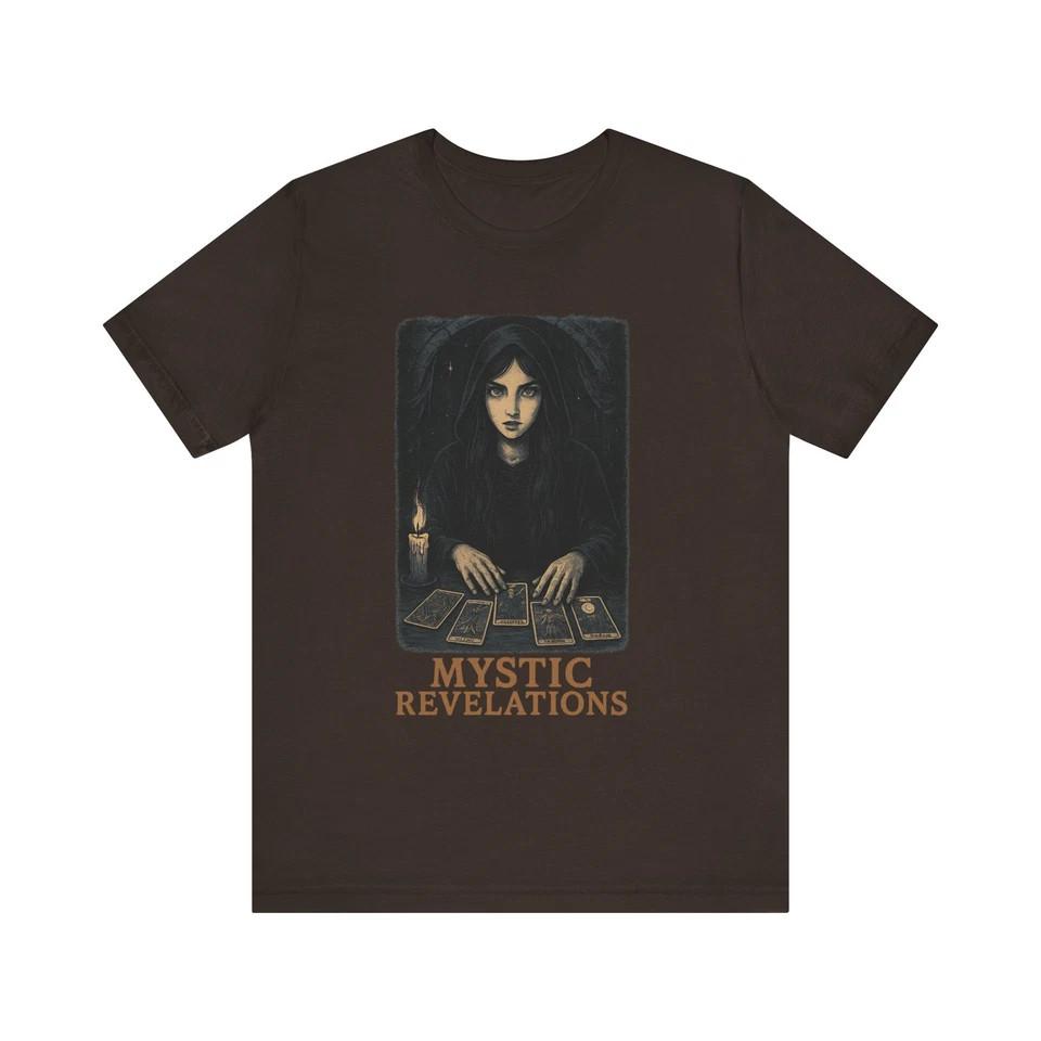 Mystic Revelations Tarot Card Graphic Shirt Gift for Him or Her Unisex T-shirt Unisex T-Shirt L