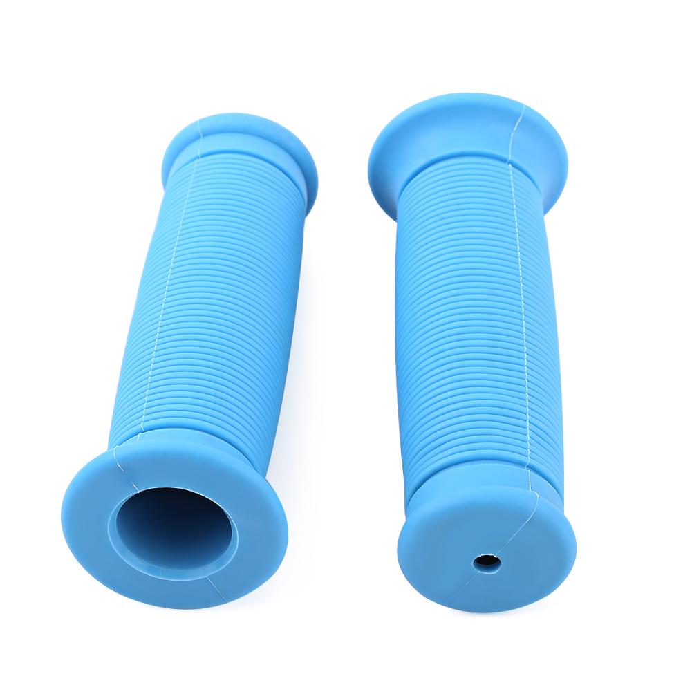 1 Pair of 22mm/25mm   Motorcycle Handlebars Vintage Hand Grips Black