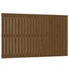 VidaXL Wall-mounted Headboard Honey Brown 147x3x90 Cm Solid Pine Wood 824896