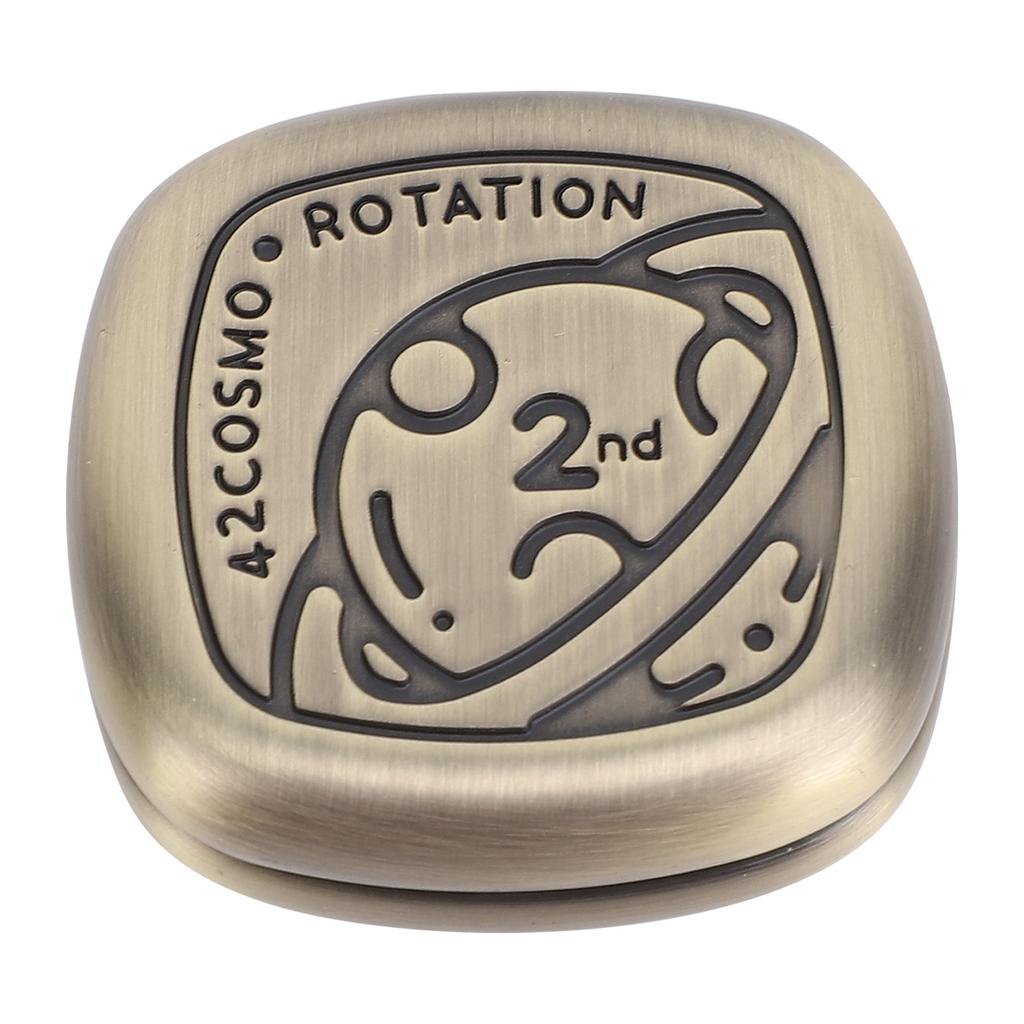 Fingertip Slider Four Way Rotating Push Card Metal Magnetic Fingertip Slider Toy for Stress Relief