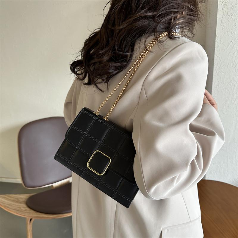 Fashionable Versatile Small Square Pu Handbag For Women Ideal For Daily Use