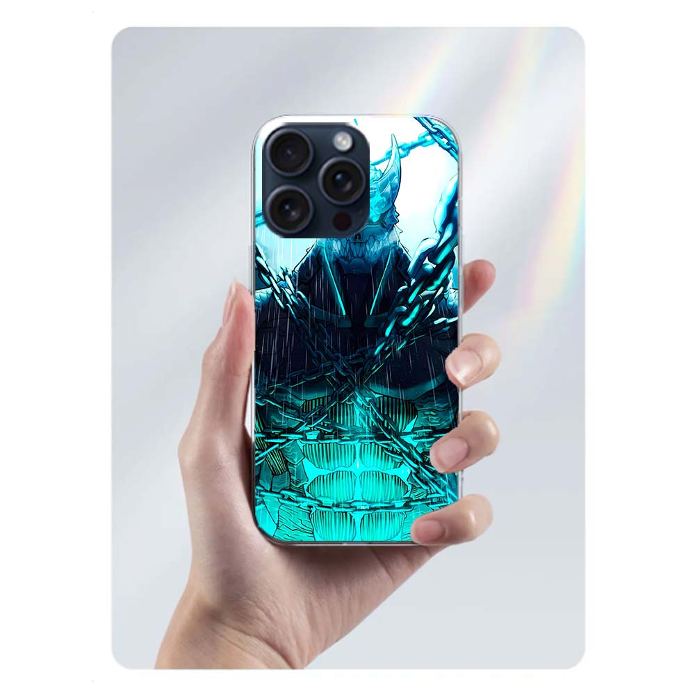Kaiju No. 8 Anime Clear Phone Case For Iphone 17 Air 16 Pro Max 15 Pro 14 Plus 17E 16E 11 13 12 Mini Cover Cases Fundas Cell TPU