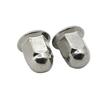 Alpha Rider 4pcs M8 8mm P1.25 Dome Bolt Nut with Flange Long Bag Nut