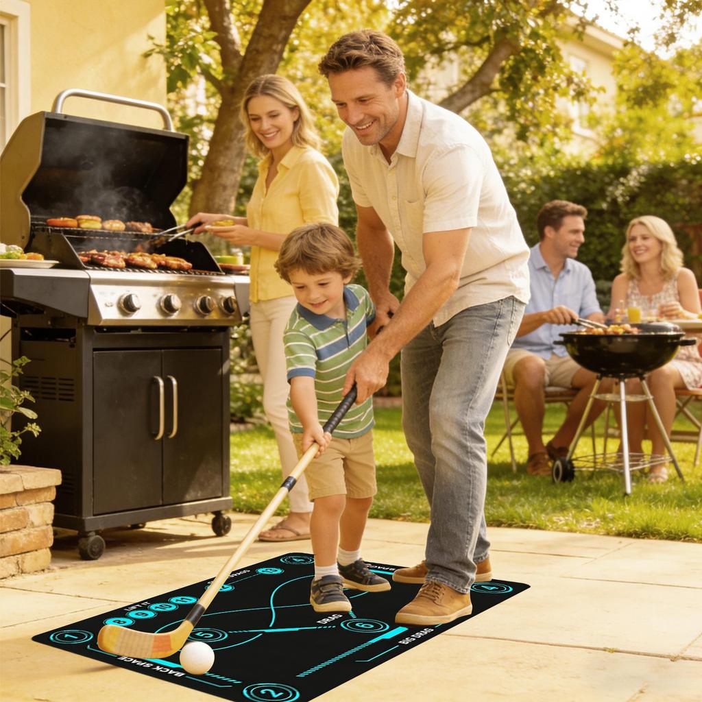 Ice Hockey Training Mat Non-slip Stain-resistant Wear-resistant American Sports Shock-absorbing Mat Hockey Football Mat