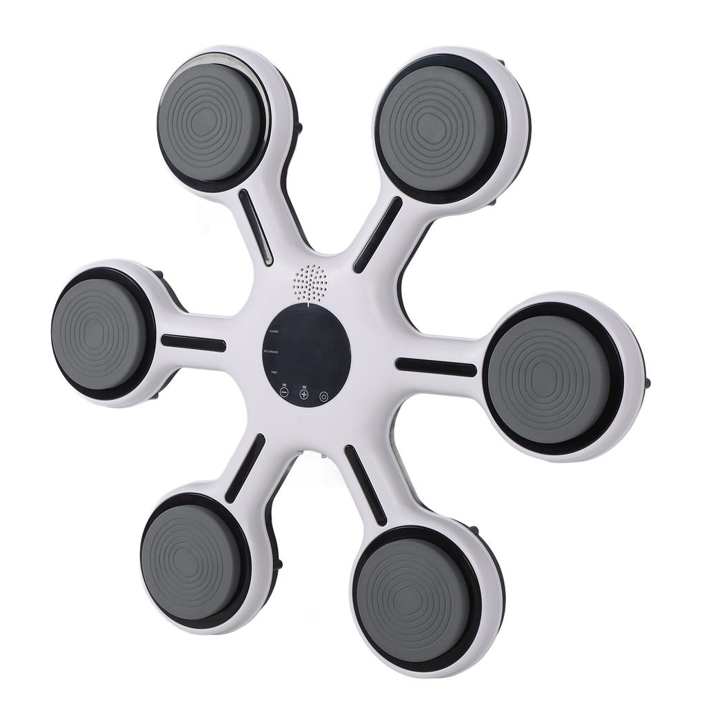 Music Boxing Machine Wall Mounted Smart Bluetooth Music Boxing Trainer Electronic Boxing Target Workout Punching Equipment for Home Indoor Gym