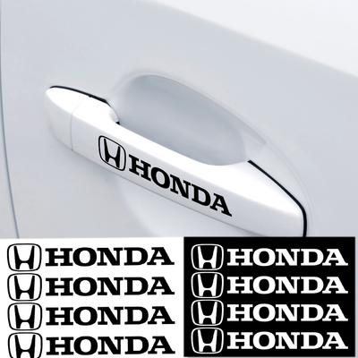 4pcs Car Emblem Stickers Door Handle Mirrors Wiper Decoration Accessories For Civic Varadero Xl1000 Xadv 750 Vt600 Forza