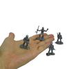 100PCS Children Toy Mini Military Soldiers Figures Models Playset Desk Decor Toddler Army Men Kids Toy Gift Accessories