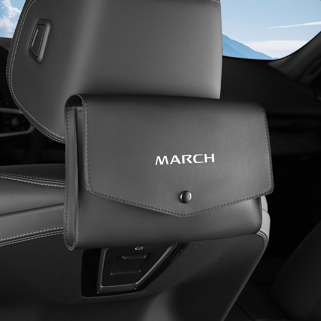 

March Application: For Cars, Tissue Case, Boxless Application, MARCH Logo Included, Thickness 1.6 inches March only